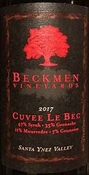 Image result for Beckmen Cuvee Bec Blanc