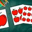 Image result for Red and Green Apple Clip Art