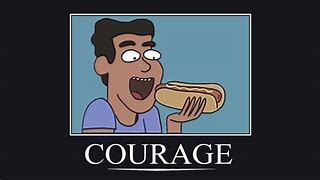 Image result for Rick and Morty Courage