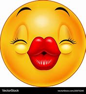 Image result for Emoji Girl Kiss