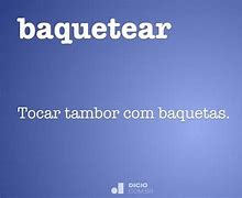 Image result for baquetear