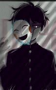 Image result for Sad Anime Boy with Happy Mask