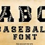 Image result for Baseball Bat Letters