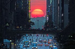 Image result for Manhattanhenge Solstice