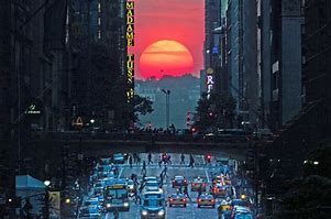 Image result for Manhattanhenge Images