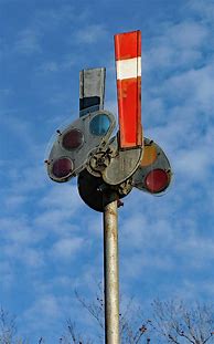 Image result for Blue Railroad Signal