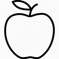 Image result for Apple Outline Clip Art