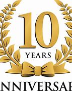 Image result for 10 Years Church Anniversary Logo