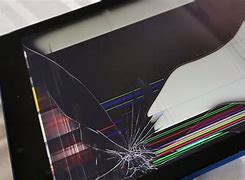Image result for Cracked Tablet Screen Pictures