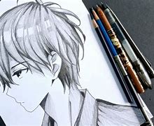 Image result for Anime Boy Drawing Side View