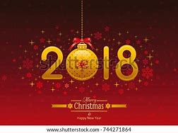 Image result for Happy New Year 2018 Logo Red