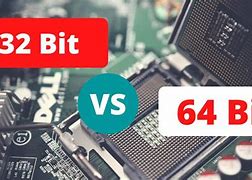 Image result for Difference B/W 32-Bit and 64-Bit Processor