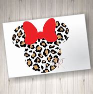 Image result for Cheetah Minnie Mouse SVG