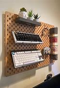 Image result for Pegboard Monitor Mount