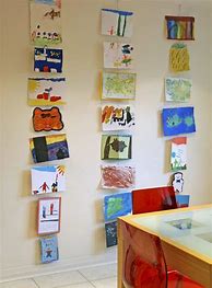 Image result for Kids Art Display