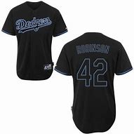 Image result for Black Jackie Robinson Jersey