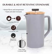 Image result for Ceramic French Press Coffee Maker