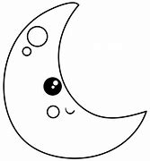 Image result for Moon Outline Clip Art