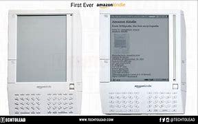 Image result for The First Ever Amazon Kindle