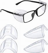Image result for Safety Glasses with Side Shields Dark Lens