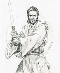 Image result for Obi-Wan Kenobi Drawing Easy