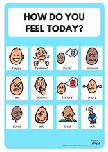 Image result for How Do You Feel Today Graph