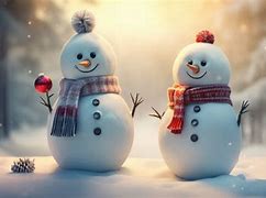 Image result for Snowman Couple Wallpaper