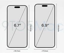 Image result for iPhone 15 Pro Max Measurments