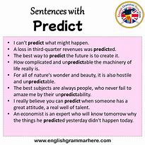 Image result for Prediction Sentence