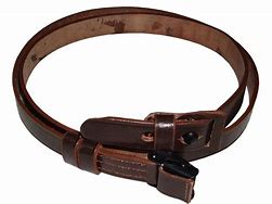 Image result for Brown Leather Rifle Sling
