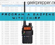 Image result for Chirp Radio Programming Software