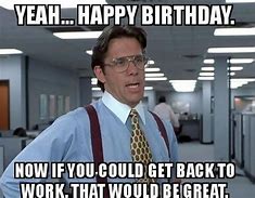Image result for Office Birthday Meme