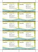 Image result for Business Card Template for Printing at Home