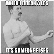 Image result for Leg Left Stretch Meme