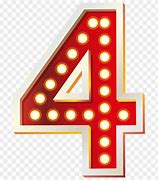 Image result for Red Number Four