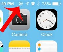 Image result for Symbol in Top Right Corner of iPhone Looks Like a Hammer