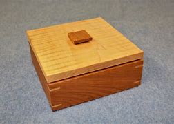 Image result for Square Wooden Box