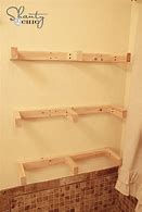 Image result for How to Make a Floating Shelve for TV