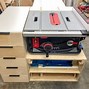 Image result for RIDGID Table Saw Cabinet Plans