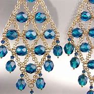 Image result for Blue Crystal Beads