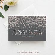 Image result for Champagne Bubbles Save the Date