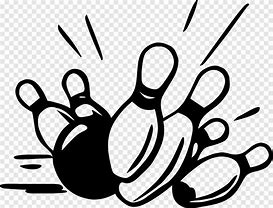 Image result for Free Black and White Bowling Clip Art