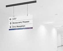 Image result for Suspended Ceiling Sign Hangers