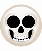 Image result for Skull. Emoji Black Back Ground
