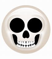 Image result for Realistic Funny Skull Emoji with Eyes