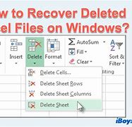 Image result for How to Recover Missing Excel File