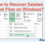 Image result for How to Delete Excel File