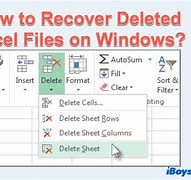 Image result for How to Recover Excel File Not Saved