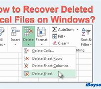 Image result for How Do We Recover Lost File Excel