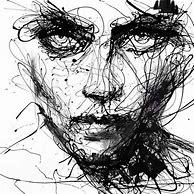 Image result for Abstract Girl Face Drawing